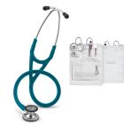 Nurse Kit #1 with Littmann Cardiology IV Stethoscope w/ Instruments 1700, 724, 354, 400 & Holder 730-wht