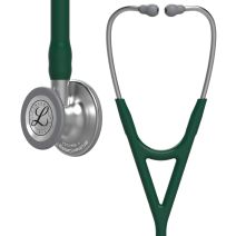 #6155 3M™ Littmann® Cardiology IV™ Diagnostic Stethoscope, Standard-Finish Chestpiece, Hunter Green Tube, 27 inch