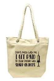 Cutieful Don't Mess With Me - Canvas Tote Bag #DB-1012