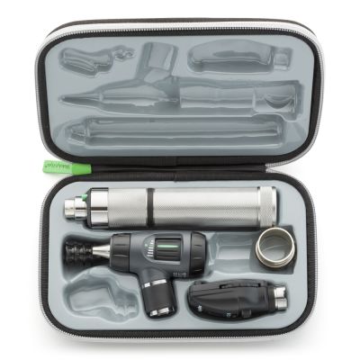  #97200-MC Welch Allyn Diagnostic Set with Macroview Otoscope #23820 and Coaxial Ophthalmoscope #11720 and Ni-Cad Handle & Convertor 