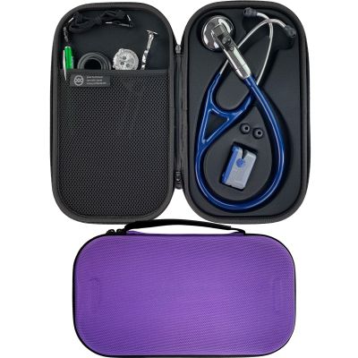 Pod Technical Cardiopod II Hard Stethoscope Case - Purple
