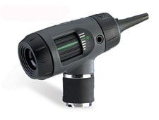 Welch Allyn MacroView 3.5 V Halogen HPX Fiber-Optic Otoscope with Throat Illuminator, Reusable Ear Specula (#24400-U); Power Handle Not Included #23820