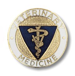Prestige Veterinary Medicine Emblem Pin #1049
