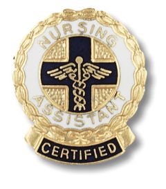 Prestige Certified Nursing Assistant Emblem Pin #1075
