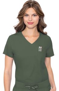 Med Couture Insight Women's One Pocket Tuck-In Scrub Top #2432