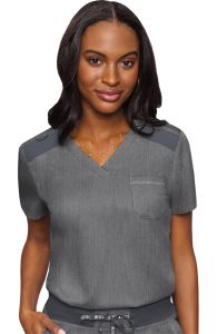 Med Couture Women's Touch Tuck In Scrub Top #7448