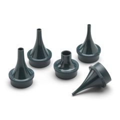Welch Allyn Reusable Ear Specula Set for Pneumatic, Operating, and Consulting Otoscopes; 2.0 mm, 3.0 mm, 4.0 mm, 5.0 mm, 9.0 mm; Qty. 5 #22100