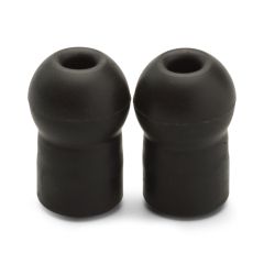 OUT OF STOCK Welch Allyn Comfort Sealing Eartips For  Harvey™ Elite®, DLX, And Triple Head And Dual Head Stethoscopes - (Large), Black #5079-336