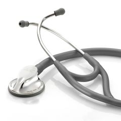 #600-Metallic Gray Adscope® 600 Platinum Cardiology Stethoscope