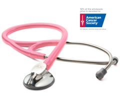 #600-Metallic Pink Adscope® 600 Platinum Cardiology Stethoscope