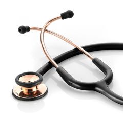 603-Rose Gold/Black Adscope® 603 Clinician Stethoscope
