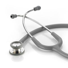 #604-Gray Adscope® 604 Pediatric Clinician Stethoscope