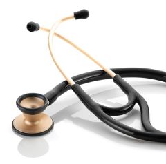 #606-Adscope® 606 Ultra-lite Cardiology Stethoscope-Rose Gold/Black