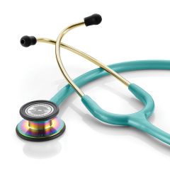 #608-Iridescent Metallic Caribbean Adscope® 608 Convertible Clinician Stethoscope
