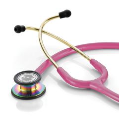 #608-Iridescent Metallic Raspberry Adscope® 608 Convertible Clinician Stethoscope