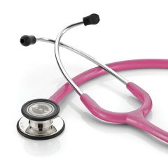 #608MMRS-Adscope® 608 Convertible Clinician Stethoscope-Mirror/Metallic Raspberry