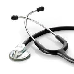 #612-Black Adscope® 612 Lightweight Platinum Clinician Stethoscope