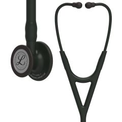 #6163 3M™ Littmann® Cardiology IV™ Diagnostic Stethoscope,  Black-Finish Chestpiece, Black Tube, Stem and Headset, 27 inch
