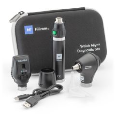 OUT OF STOCK #71-SM2LXU Welch Allyn Coaxial Ophthalmoscope, MacroView Basic w/ Lithium Ion Handle 3.5V Diagnostic Set 