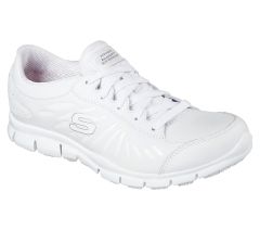 SKECHERS Work Relaxed Fit®: Eldred - Dewey SR shoe #76564-White