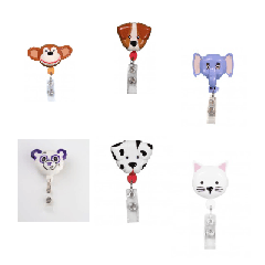 PediaPals Retractable ID Tag Holders