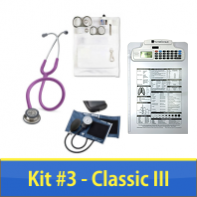 Nurse Kit #3 with Littmann Classic III  Stethoscope, BP, Clipboard & Instruments