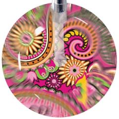 UltraScope Cardiology Stethoscope with Paisley in Pink Design #203