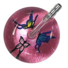 UltraScope Cardiology Stethoscope with Butterfly Design #0038-Pink