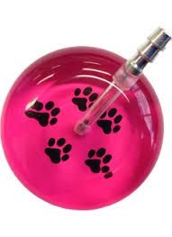 UltraScope Cardiology Stethoscope with Paw Print Design #026-Hot Pink/Black