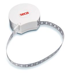 Seca 203 Ergonomic circumference measuring tape with extra Waist-To-Hip-Ratio calculator (WHR)- in Inches